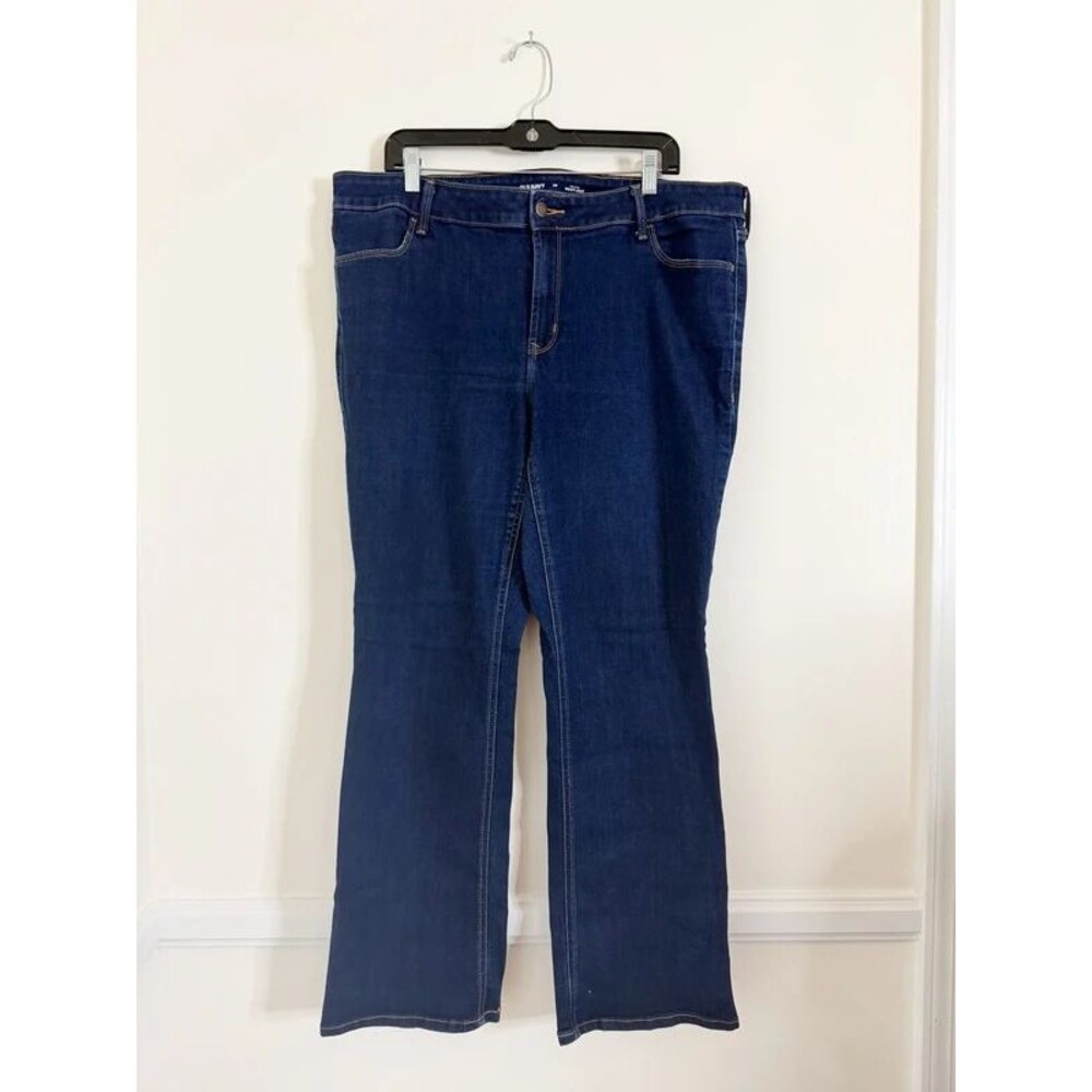 Old Navy Women’s Dark Wash Mid-Rise Bootcut Jeans Size 20